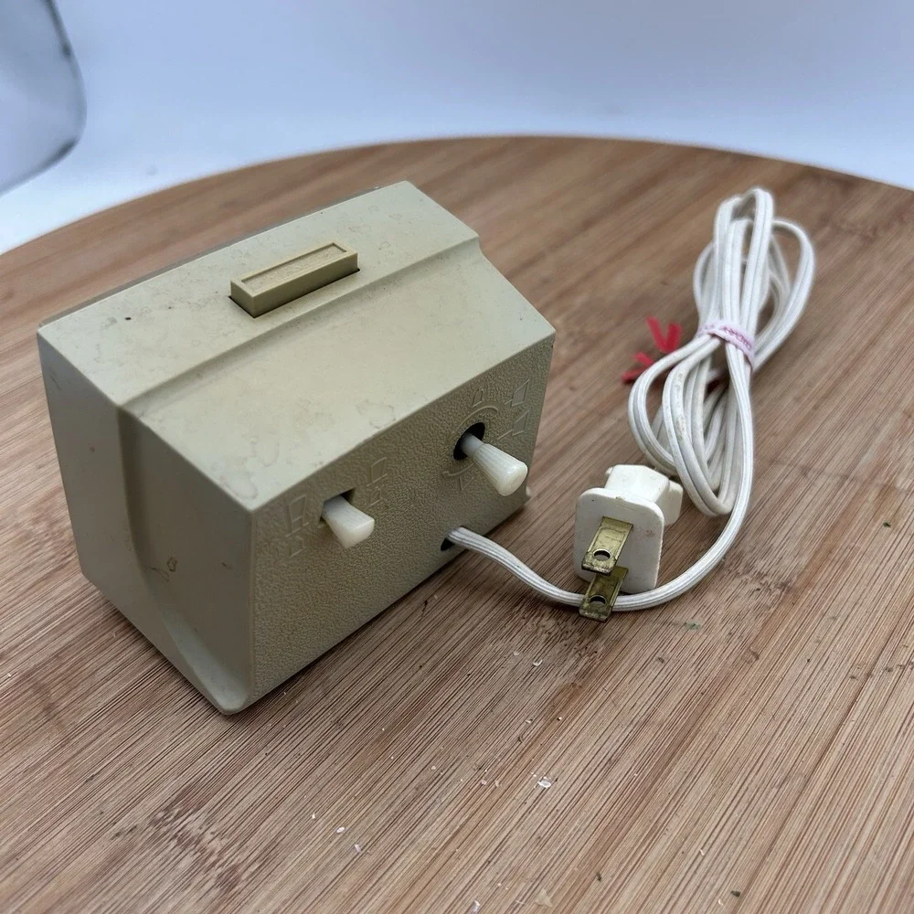Westclox Alarm Clock Electric Model 22288 Bold II 3 Inch‎ MCM Vintage Gray